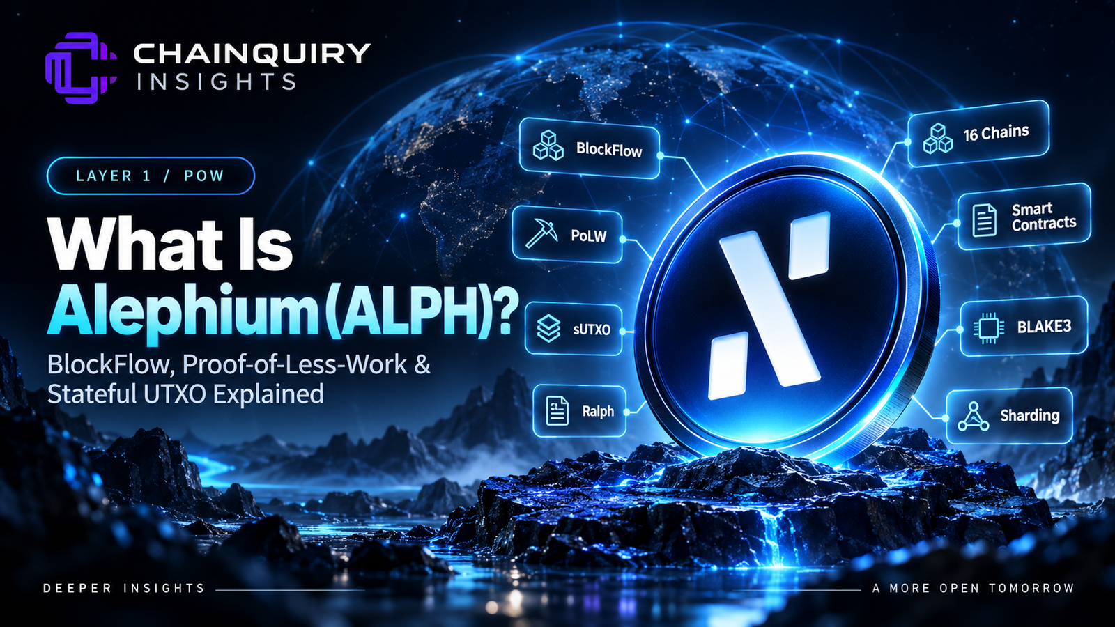 What Is Alephium (ALPH)? BlockFlow, Proof-of-Less-Work & Stateful UTXO Explained