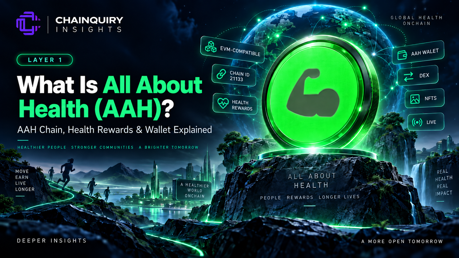What Is All About Health (AAH)? AAH Chain, Health Rewards & Wallet Explained