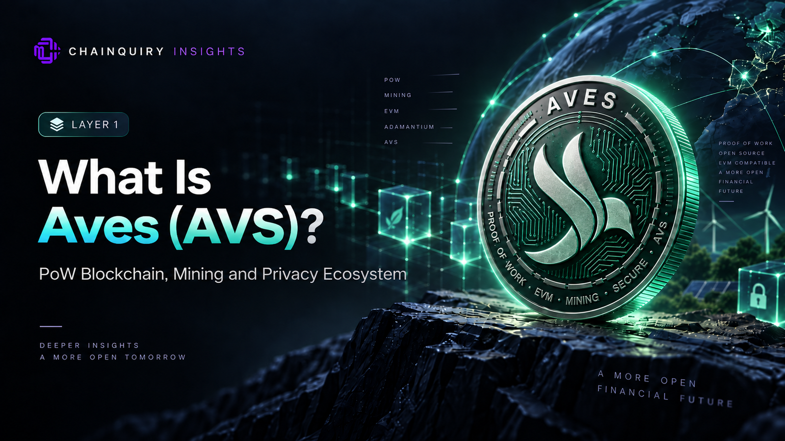 What Is Aves (AVS)? PoW Blockchain, Mining & Privacy Ecosystem