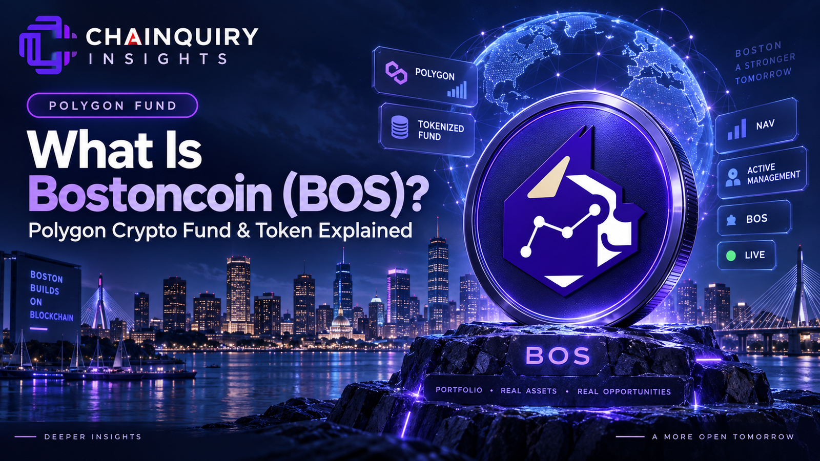 What Is Bostoncoin (BOS)? Polygon Crypto Fund & Token Explained