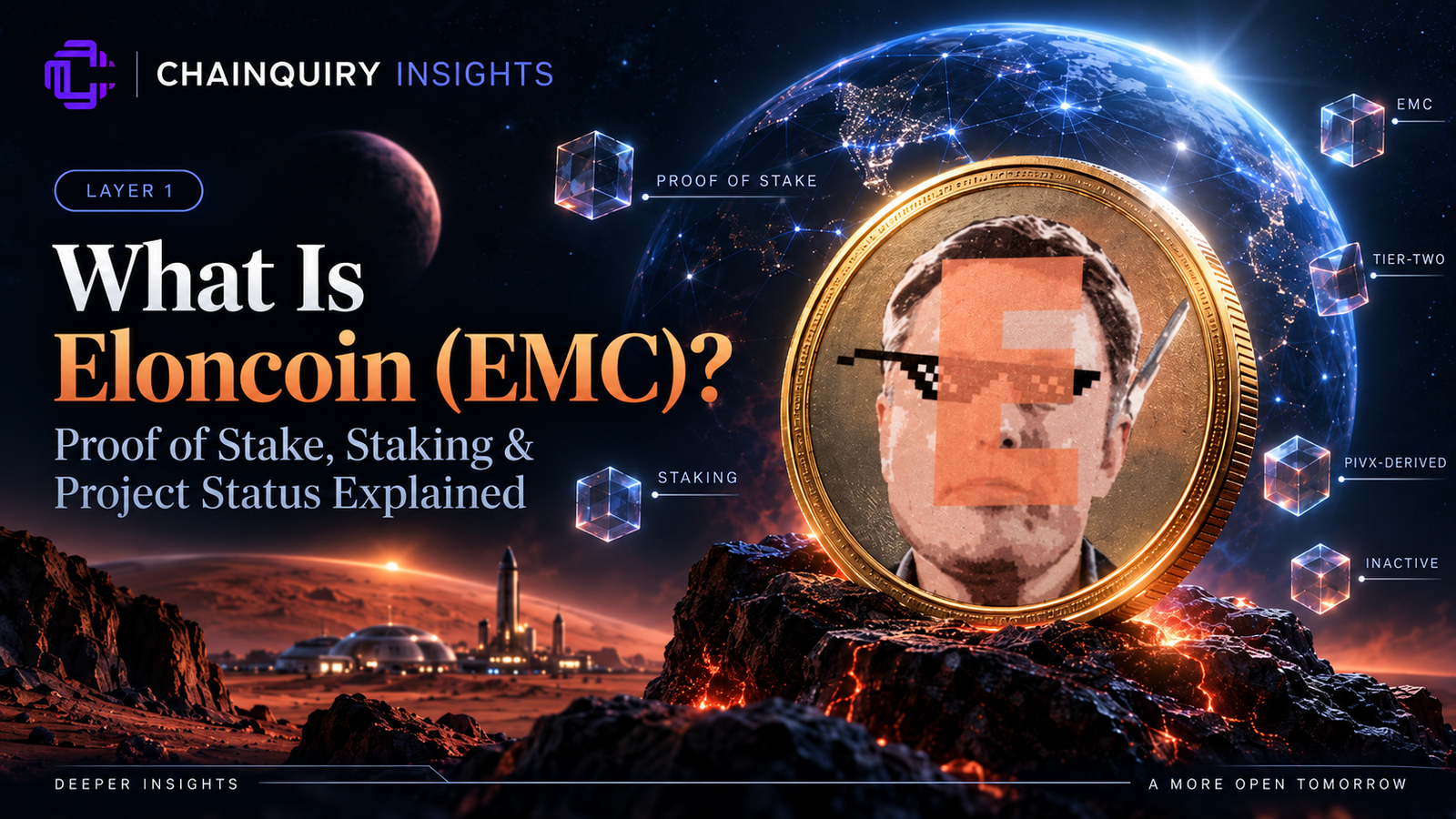 What Is Eloncoin (EMC)? Proof of Stake & Project Status Explained