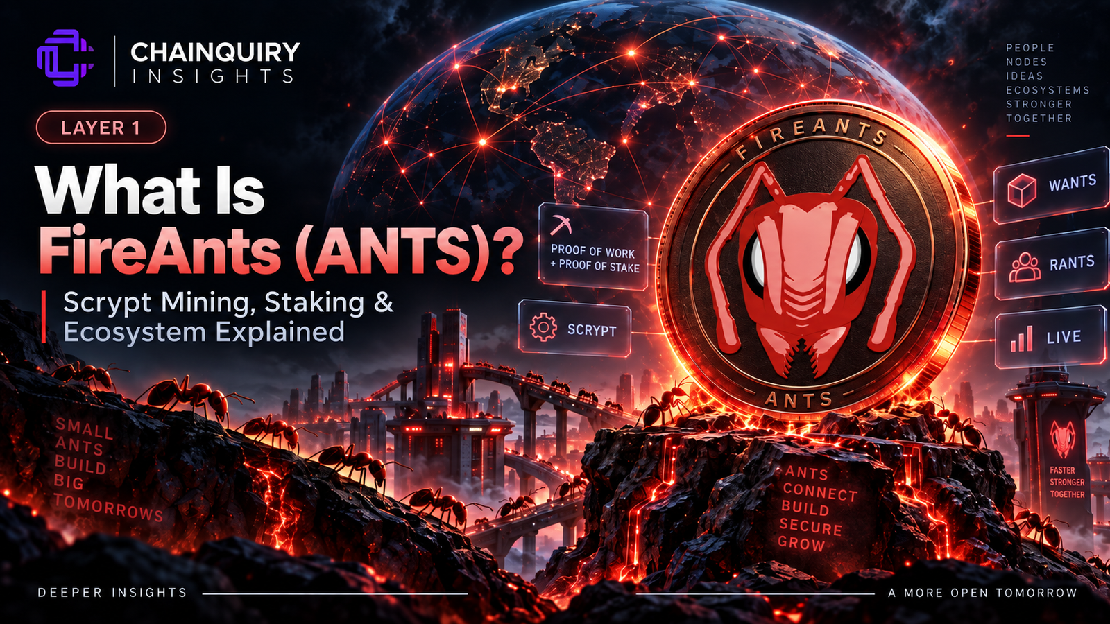 What Is FireAnts (ANTS)? Scrypt Mining, Staking & Ecosystem Explained