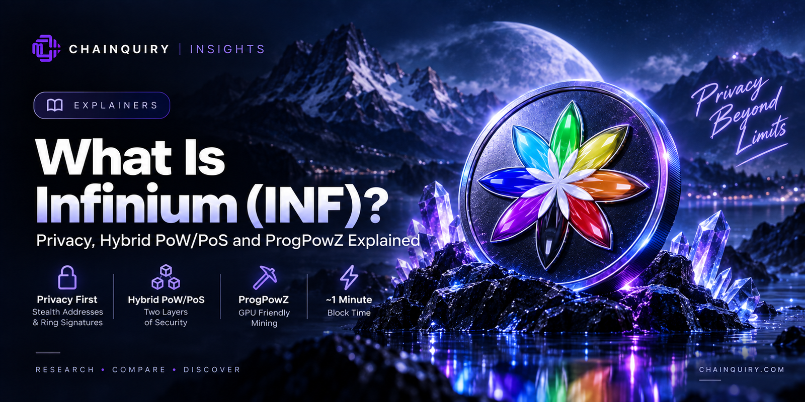 What Is Infinium (INF)? Privacy, Hybrid PoW/PoS and ProgPowZ Explained