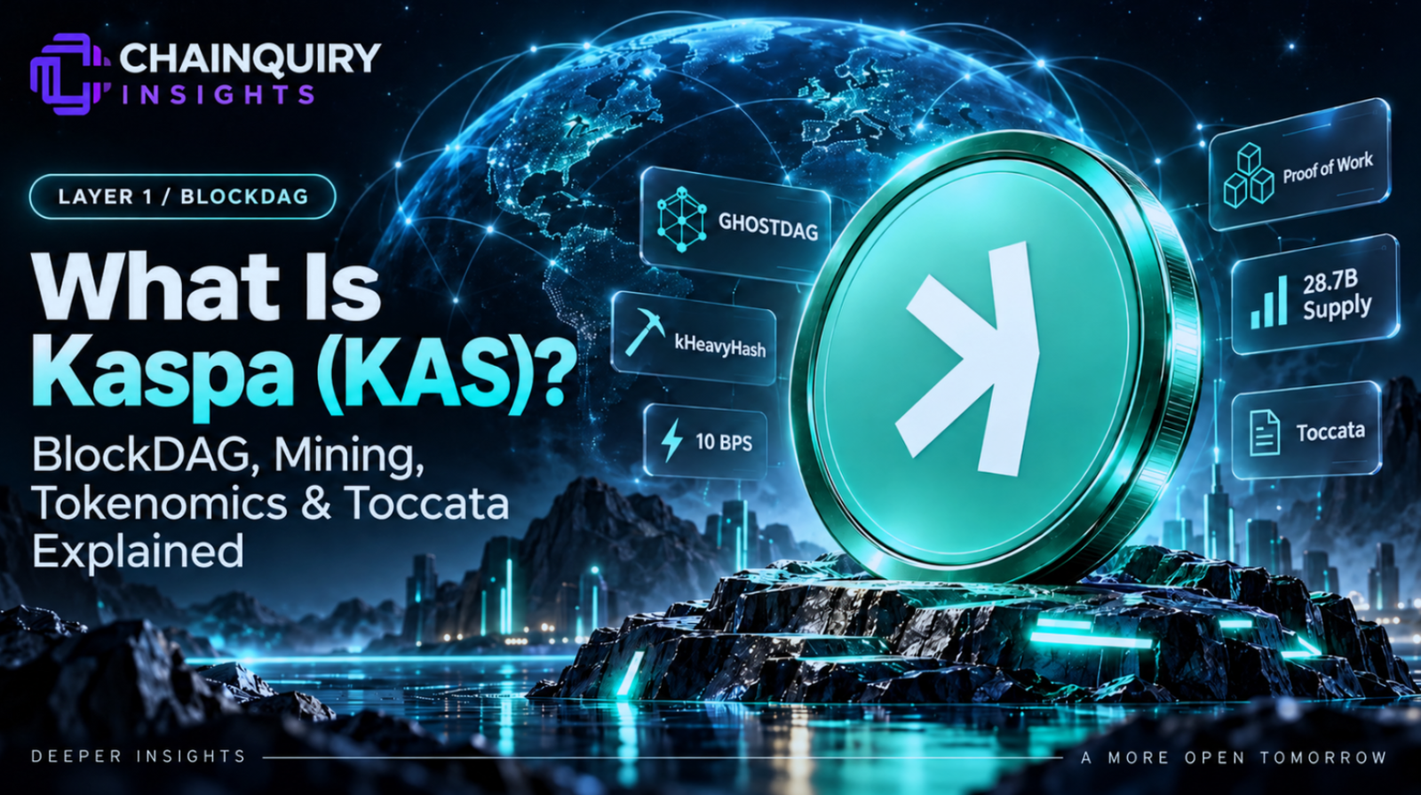 What Is Kaspa (KAS)? BlockDAG, Mining, Tokenomics & Toccata Explained