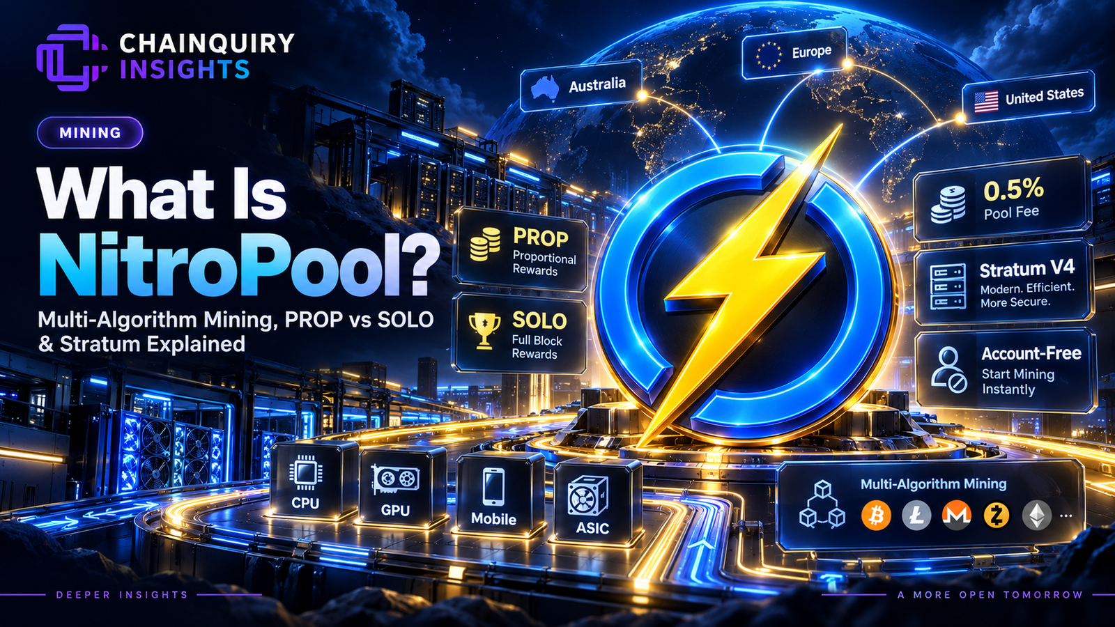 What Is NitroPool? Multi-Algorithm Mining, PROP vs SOLO & Stratum Explained