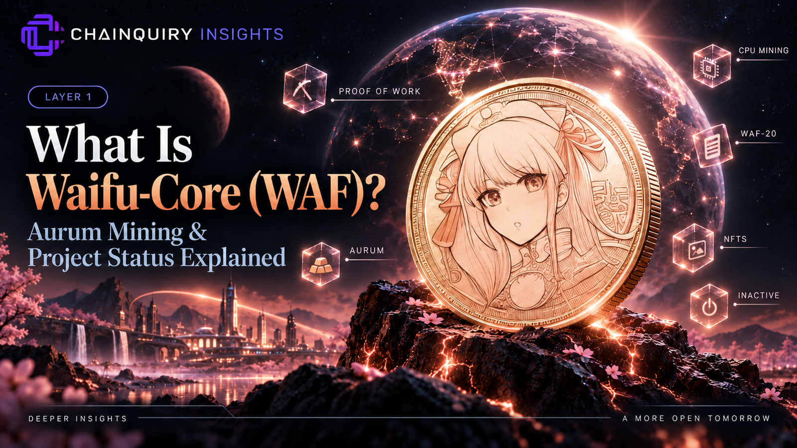 What is Waifu-Core (WAF)? Aurum Mining & Project Status Explained